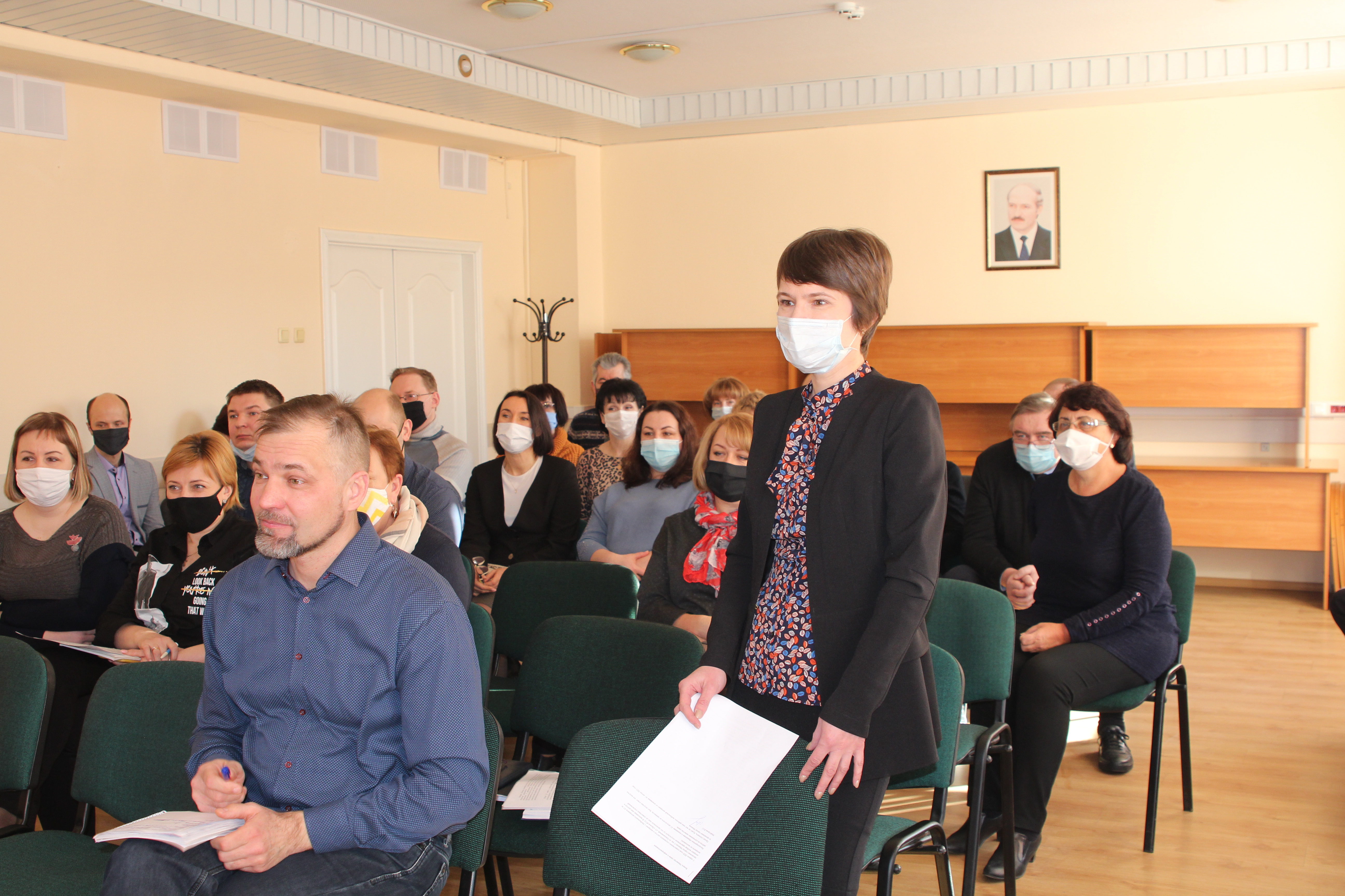 встреча с трудовым коллективом